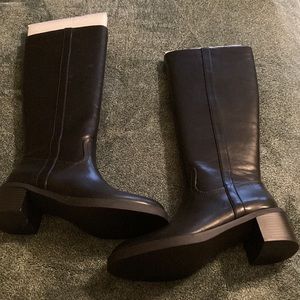 LOFT Knee High Mid Heel Boot-Missy